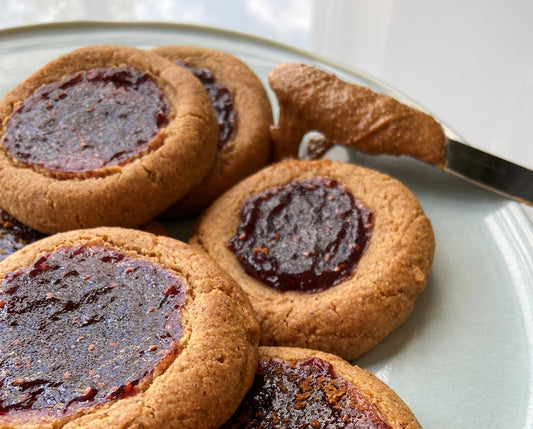 Almond Butter n' Jelly Cookies