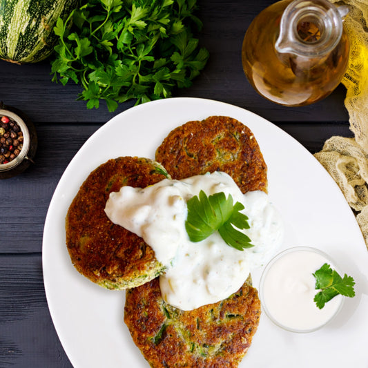 Vegan Zucchini Fritters