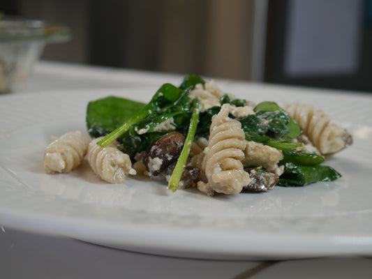 Mushroom Cheesy Pasta