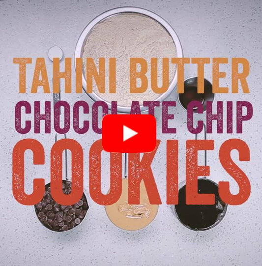 Tahini Chocolate Chip Cookies